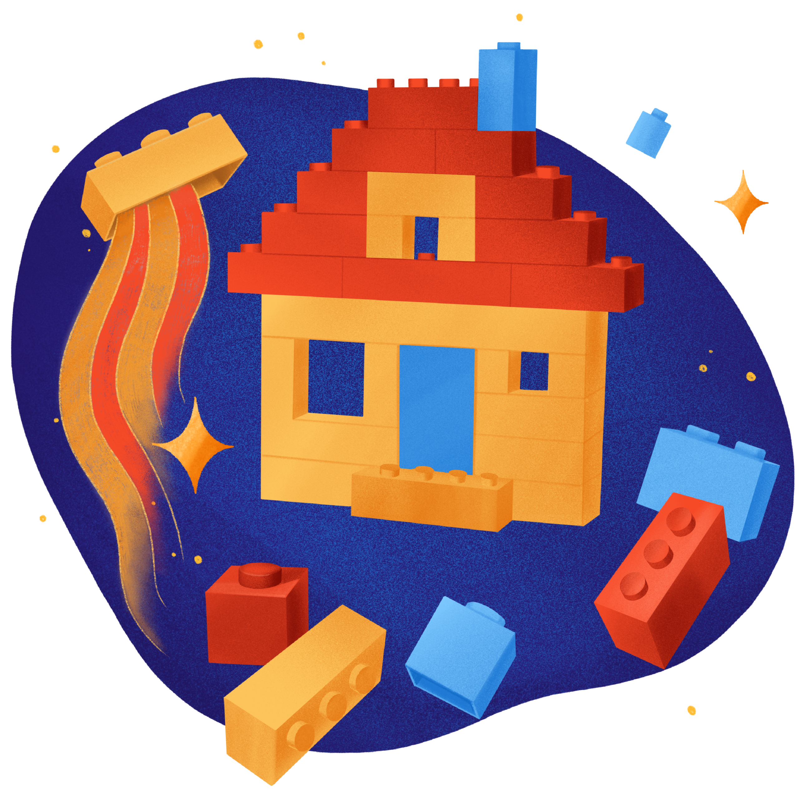 Maison en lego